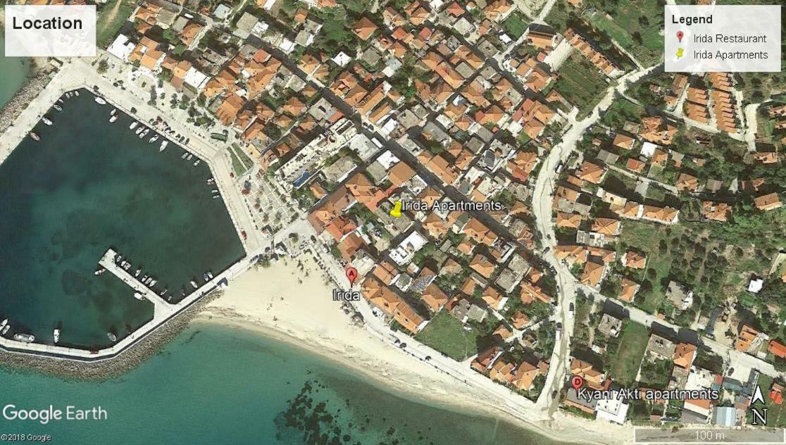 Irida Apartments Nea Skioni Extérieur photo